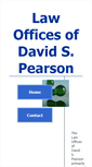 Mobile Screenshot of pearsonlawoffices.net
